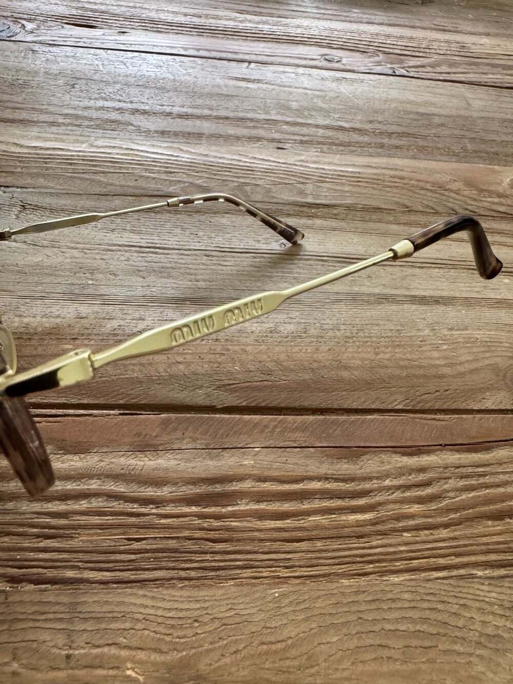 Christian Dior Yellow Goldtone So Real Pop Sunglasses - Picture 9 of 11